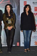 Sunny Leone, Ekta Kapoor at Ragini MMS 2 promotions in a bird cage in Infinity Mall, Mumbai on 12th Feb 2014